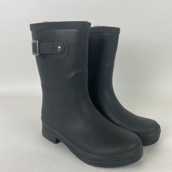 Chooka Women's Waterproof Solid Mid-Height Rain Boot Chooka Women's Waterproof Solid Mid-Height Rain Boot